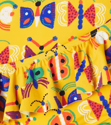 프린트 러플 트리밍 비키니 | Fábula