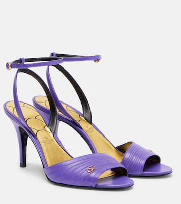 Ladycrush 85 leather sandals | Valentino Garavani