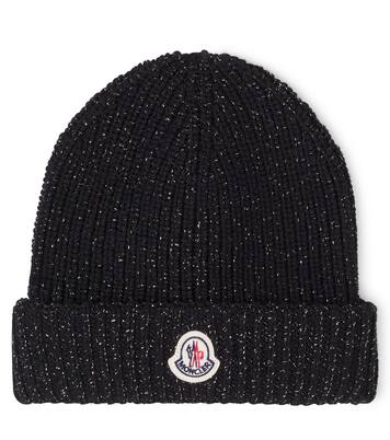 Logo wool-blend beanie | Moncler Enfant