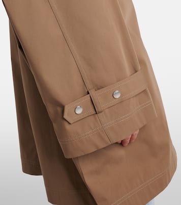 Oversized cotton jacket | Toteme