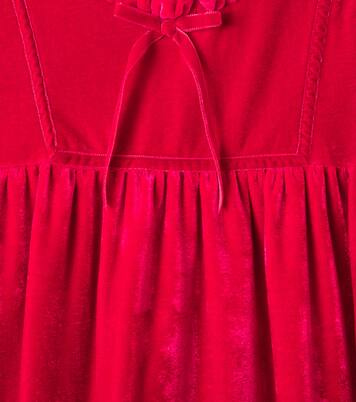 Bow-detail gathered dress | Patachou