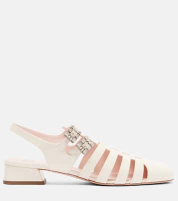 Mini Très Vivier 25 leather sandals | Roger Vivier