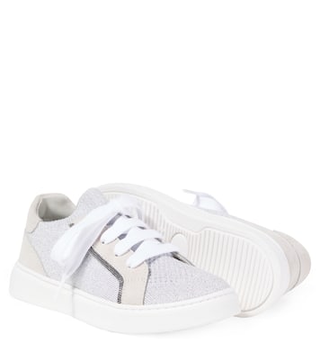 Suede sneakers | Brunello Cucinelli Kids