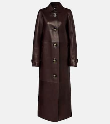 Leather coat | Acne Studios