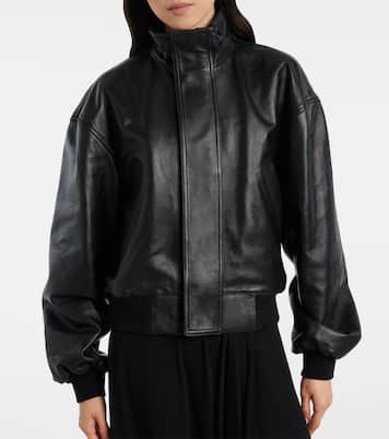 Leather blouson | Balenciaga