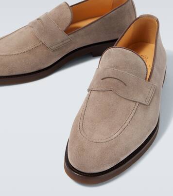 Loafers aus Veloursleder | Brunello Cucinelli
