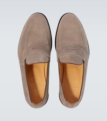 Loafers aus Veloursleder | Brunello Cucinelli