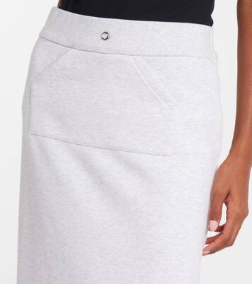 Cotton-blend maxi skirt  | Coperni