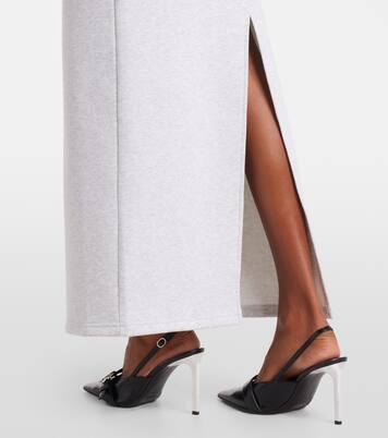 Cotton-blend maxi skirt  | Coperni