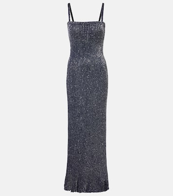 Sequined gown | Alaïa