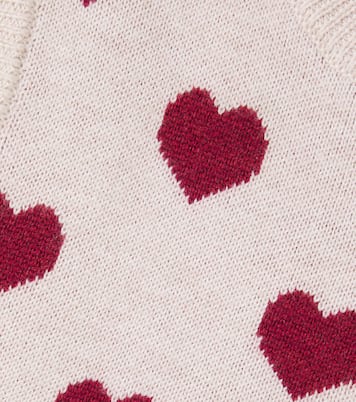 Pullunder Gaby aus Woll-Jacquard | Wheat