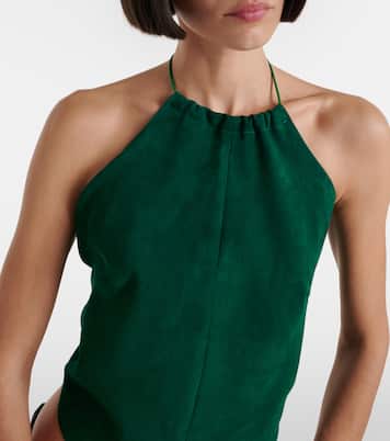 Top Rosie aus Veloursleder | Stouls