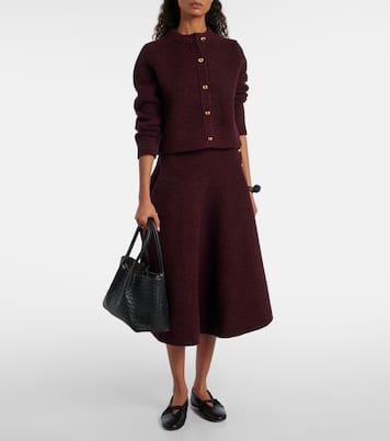 Cardigan Knot aus Bouclé | Bottega Veneta