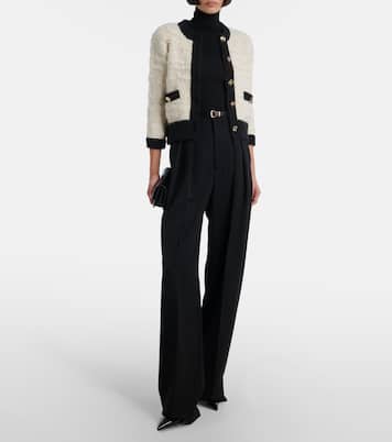 Delightful Sparkle wool-blend cardigan | Dorothee Schumacher