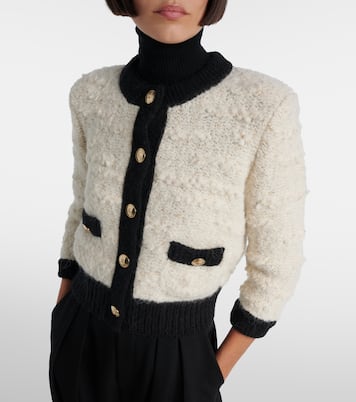 Delightful Sparkle wool-blend cardigan | Dorothee Schumacher