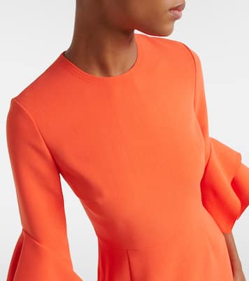 Ruffled midi dress | Roksanda