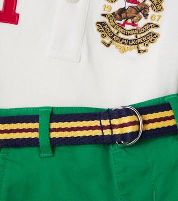 Cotton polo shirt and pants set  | Polo Ralph Lauren Kids