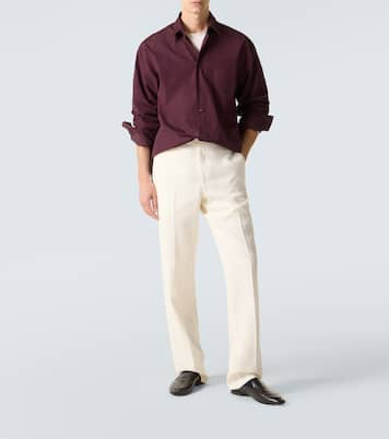 High-rise slim pants | Lardini