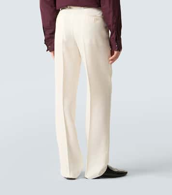 High-rise slim pants | Lardini