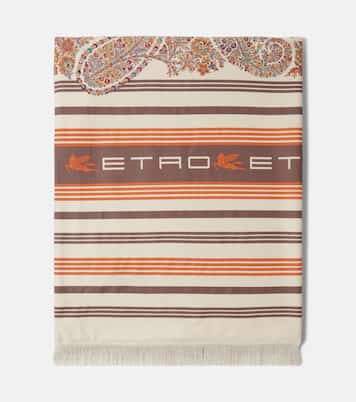 Ischia paisley cotton beach towel | Etro