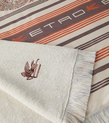 Ischia paisley cotton beach towel | Etro