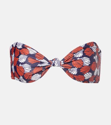 Bedrucktes Bikini-Oberteil Knotted | Same