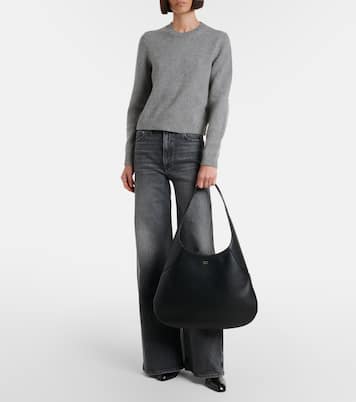 Joan Large leather shoulder bag | Khaite