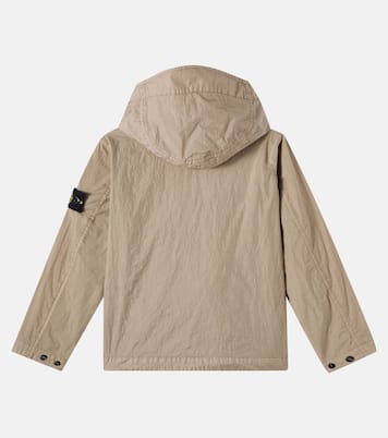 Compass hooded jacket | Stone Island Junior