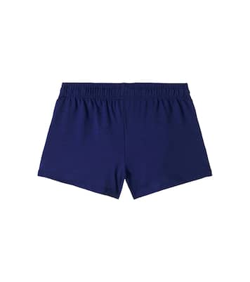 Short brodé en coton | Mini Rodini