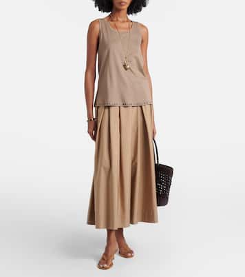 Tanktop Furetto aus einem Baumwollgemisch | 'S Max Mara