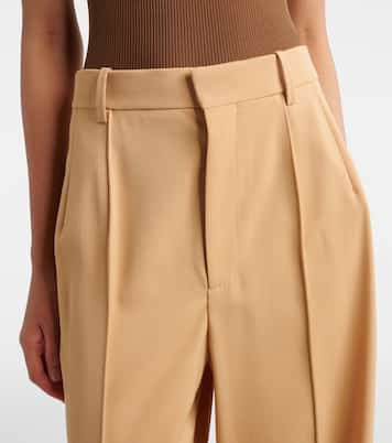RHW wool wide-leg pants | Wardrobe.NYC