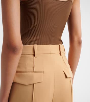 RHW wool wide-leg pants | Wardrobe.NYC
