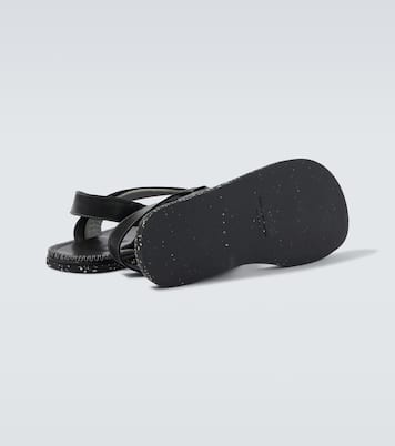 Andras leather thong sandals | Kiko Kostadinov