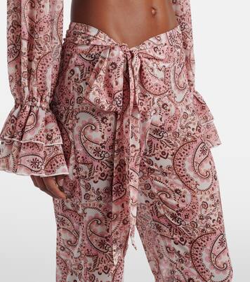 Bowie paisley flared pants | Bananhot