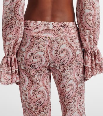 Bowie paisley flared pants | Bananhot