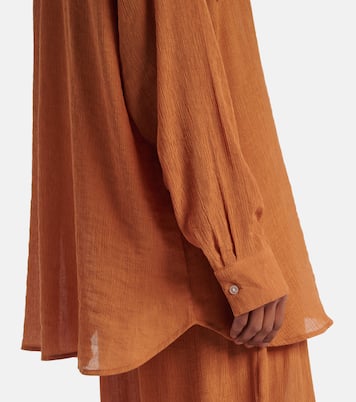 Mika seersucker shirt | Jade Swim