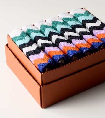 Set Best aus sechs Gästehandtüchern | Missoni