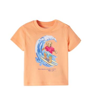 Baby printed cotton jersey T-shirt | Polo Ralph Lauren Kids
