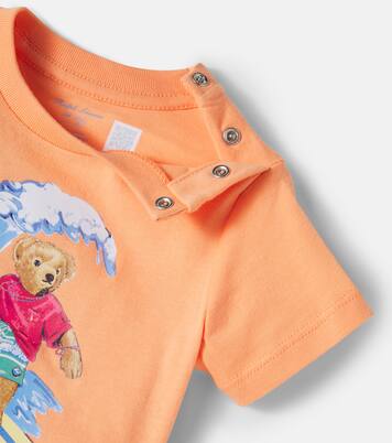 Baby printed cotton jersey T-shirt | Polo Ralph Lauren Kids