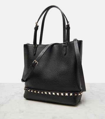 Rockstud Small leather tote bag | Valentino Garavani