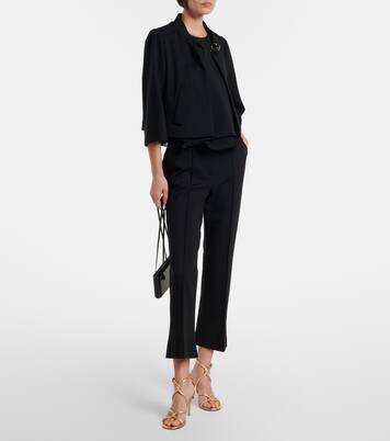 Emotional Essence cropped jersey slim pants | Dorothee Schumacher