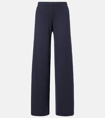 Aina cotton and cashmere wide-leg pants | Lisa Yang