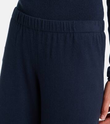 Aina cotton and cashmere wide-leg pants | Lisa Yang