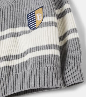 Striped cotton sweater | Il Gufo