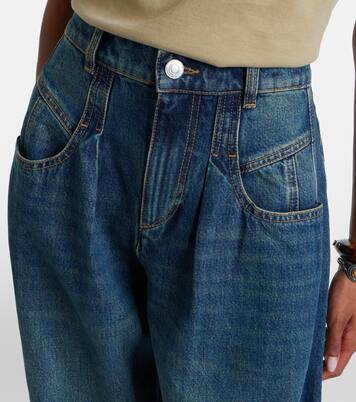 Lishaga barrel-leg jeans | Isabel Marant