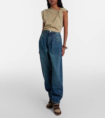 Lishaga barrel-leg jeans | Isabel Marant
