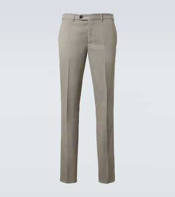 Schmale Hose aus Baumwolle | Brunello Cucinelli