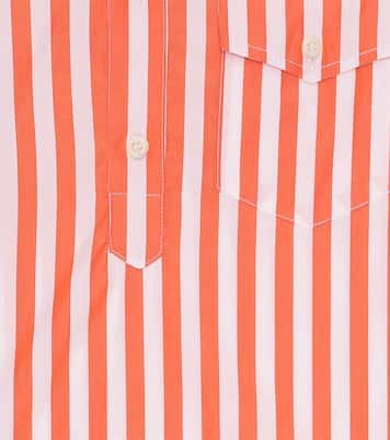 Camicia a righe in cotone | Brunello Cucinelli Kids