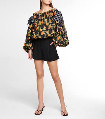 Bedrucktes Off-Shoulder-Top Mason | Caroline Constas