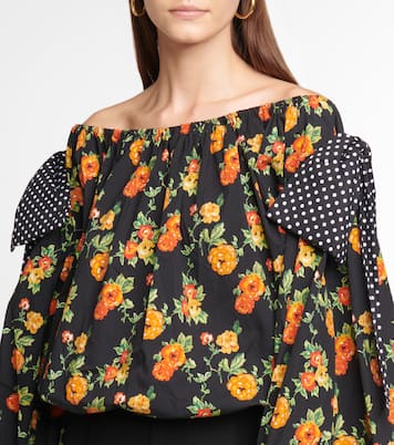 Bedrucktes Off-Shoulder-Top Mason | Caroline Constas